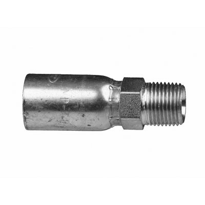 MP-05-06-R5 - 5/16" Hose (R5) x 3/8" NPTF Male Pipe Rigid Hose End Fittings (084186)