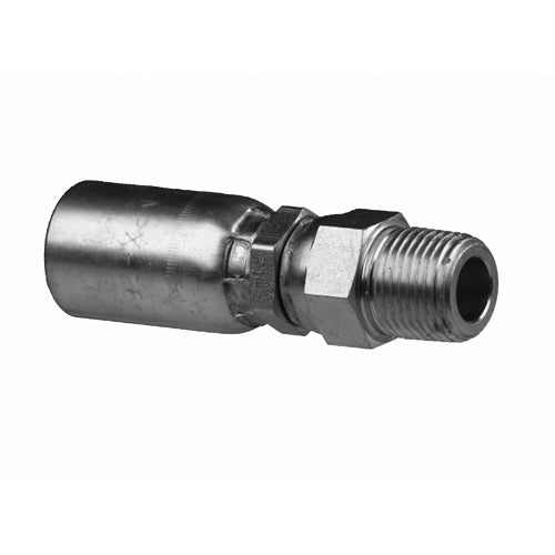 MPX-08-08 - 1/2" Hose x 1/2" NPTF Male Pipe Swivel crimp fitting (082741)