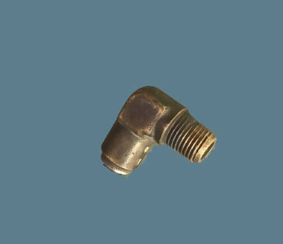 BPL Adapter, Pneumatic Fitting Copper Push In Fitting, Male Elbow, BPL-8-02, MPL-8-02, 12 mmx8 mm