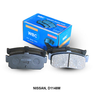 WBC Brake Pad Semi-Metallic 44060-31U90, D1148 for Nissan Vehicles