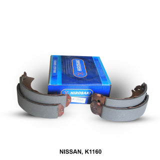 HIROSAKI Brake Shoes, K1160 for Nissan Sunny FB12 – OEM 44070-01A00