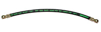 ZMTE Brake Hose Assembly - 1/4"xR1, 70011-10-04 x 70011-10-04, 15"