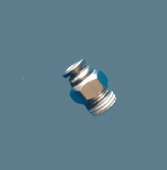 MPC Adapter Pneumatic Fitting Brass Push In Fitting Male Straight WPR MPC-4-02 4 mm R 1/4