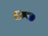 CPL Adapters Pneumatic Fitting Plastic Push In Fitting Male Elbow WPR CPL-10-04 10 mm R 1/2