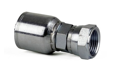 P43-FFX-04-04 | สายยาง 1/4" x 1/4" ข้อต่อย้ำหางปลาตัวเมีย ORFS (083372)