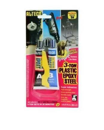 AB Glue, ALTECO, 3-TON Plastic Epoxy Steel (116203)
