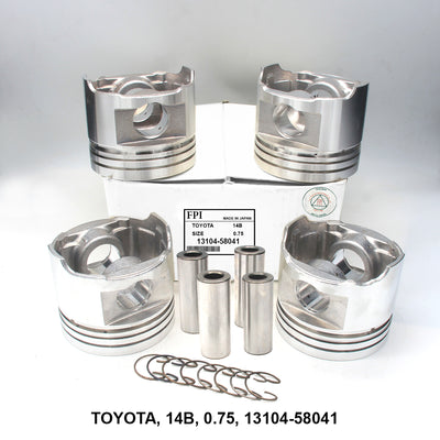 ပစ္စတင် W/Pin၊ FPI၊ 14B၊ 0.75၊ 13104-58041 (001720)