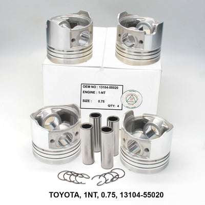 FPI Piston w/ Pin 0.75, 1NT, OEM 13104-55020