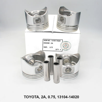 FPI Piston w/ Pin 0.75, 2A, OEM 13104-14020