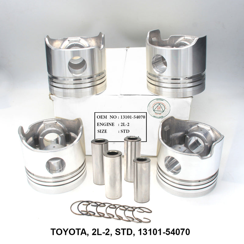 FPI Piston w/ Pin STD for Toyota 2L-2, OEM 13101-54070