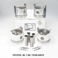 FPI Piston w/ Pin 1.00, 3K, OEM 13105-24010