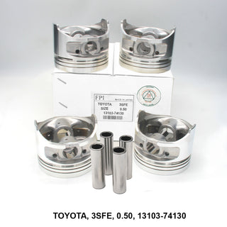 FPI Piston w/ Pin 0.50, 3SFE, OEM 13103-74130