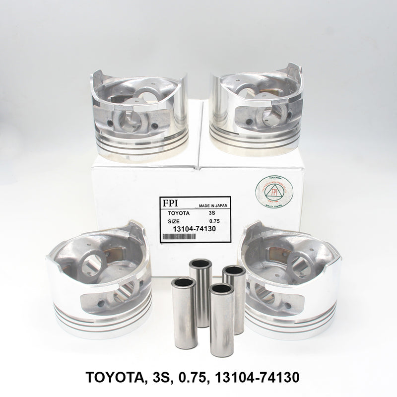 ลูกสูบพร้อมพิน, FPI, 3S, 0.75, 13104-74130 (001773)