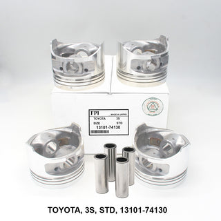 FPI Piston w/ Pin STD, 3S, OEM 13101-74130