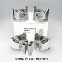 FPI Piston w/ Pin 0.50, 3Y, OEM 13103-73010