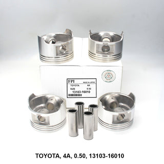 FPI Piston w/ Pin 0.50, 4A, OEM 13103-16010