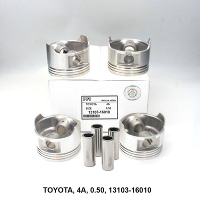 FPI Piston w/ Pin 0.50, 4A, OEM 13103-16010