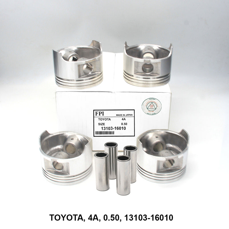 FPI Piston w/ Pin 0.50, 4A, OEM 13103-16010