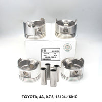 FPI Piston w/ Pin 0.75, 4A, OEM 13104-16010