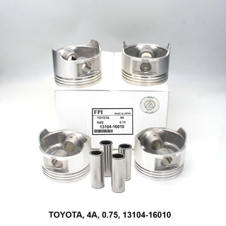 FPI Piston w/ Pin 0.75, 4A, OEM 13104-16010