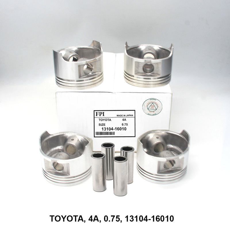 ลูกสูบพร้อมพิน, FPI, 4A, 0.75, 13104-16010 (001784)