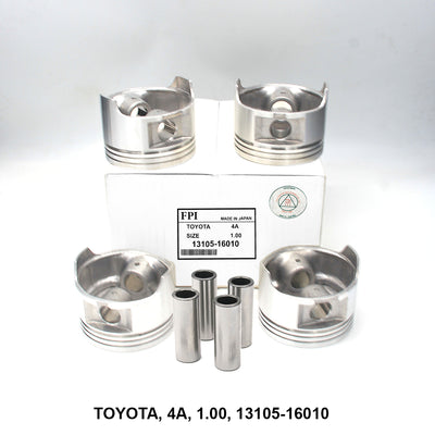FPI Piston w/ Pin 1.00, 4A, OEM 13105-16010