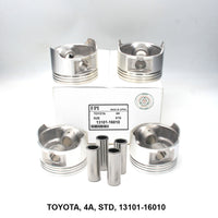 ลูกสูบพร้อมพิน, FPI, 4A, STD, 13101-16010 (001786)