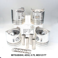 FPI, Piston W/Pin, 4D32, 0.75, ME012177