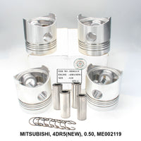 FPI Piston w/ Pin 0.50 Oversize - Mitsubishi 4DR5 (New) - OEM ME002119