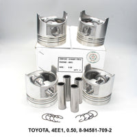 FPI Piston w/ Pin 0.50, 4EE1, OEM 8-94581-709-2
