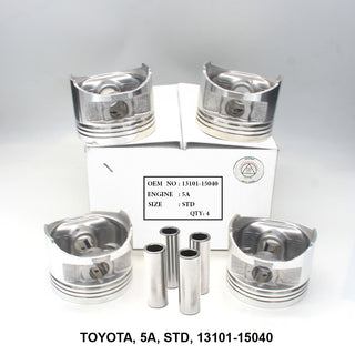 ลูกสูบพร้อมพิน, FPI, 5A, STD, 13101-15040 (001809)