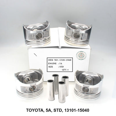 FPI Piston w/ Pin STD, 5A, OEM 13101-15040