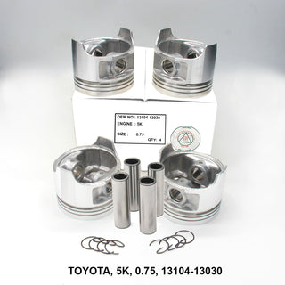 ลูกสูบพร้อมพิน, FPI, 5K, 0.75, 13104-13030 (001811)