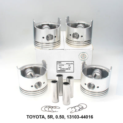 FPI Piston w/ Pin 0.50, 5R, OEM 13103-44016