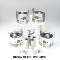 FPI Piston w/ Pin STD, 5R, OEM 13101-44016