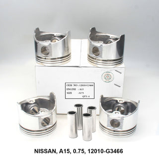 ลูกสูบพร้อมพิน, FPI, A15, 0.75, 12010-G3466 (001634)