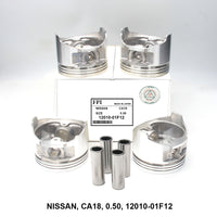 FPI Piston w/ Pin 0.50 Oversize - Nissan CA18 - OEM 12010-01F12