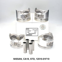 FPI Piston w/ Pin STD - Nissan CA18 - OEM 12010-01F10