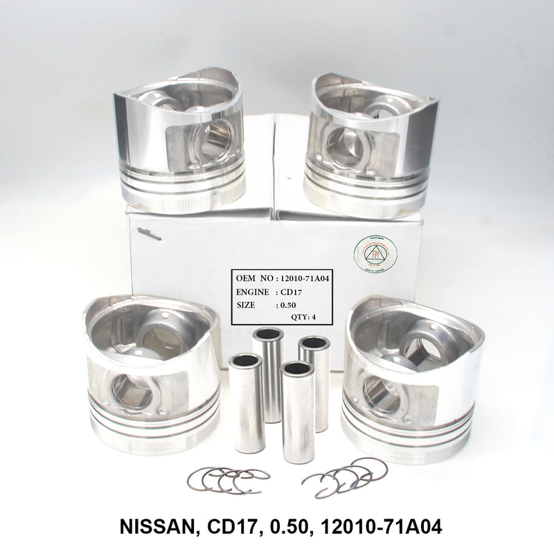 ลูกสูบพร้อมพิน, FPI, CD17, 0.50, 12010-71A04 (001648)