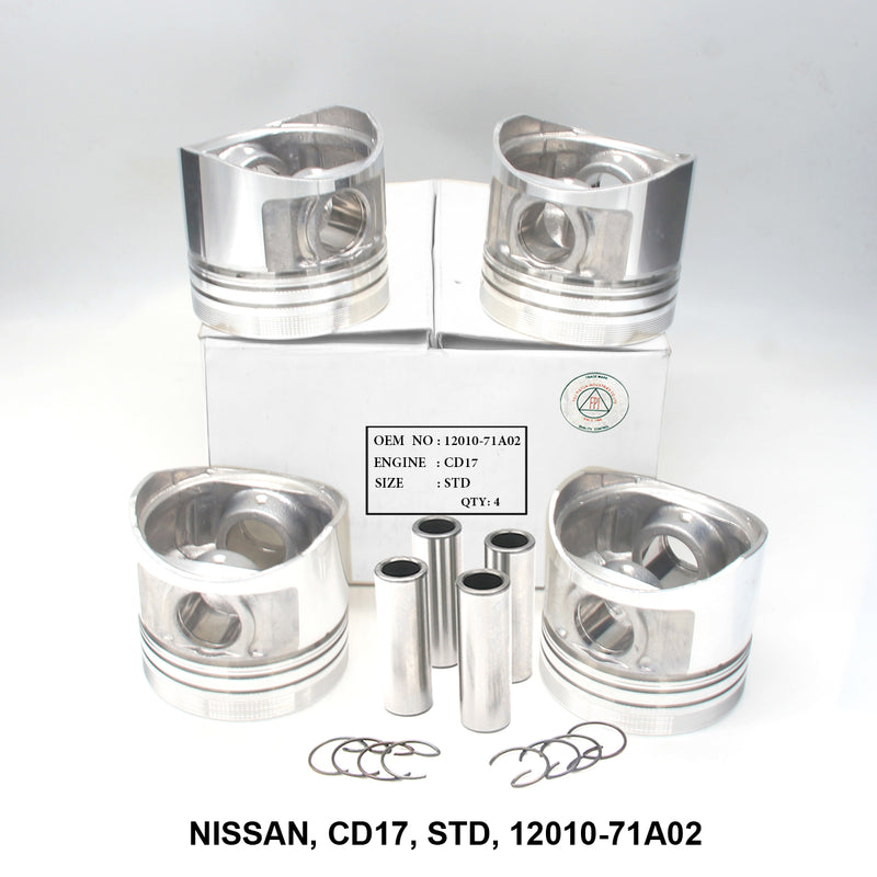 ลูกสูบพร้อมพิน, FPI, CD17, STD, 12010-71A02 (001651)