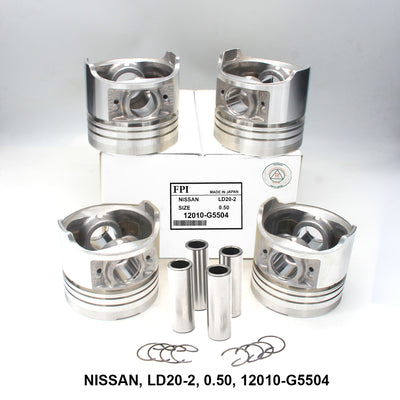 FPI Piston W/Pin, LD20-2 0.50, 12010-G5504