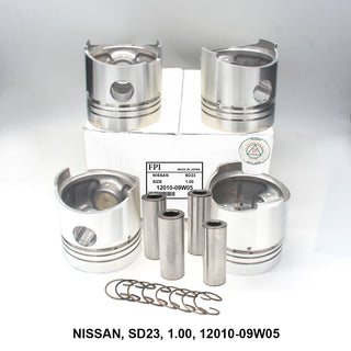 FPI Piston W/Pin, SD23 1.00, 12010-09W05