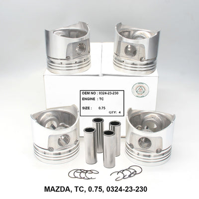 FPI Piston w/ Pin 0.75 Oversize - Nissan TC - OEM 0324-23-230