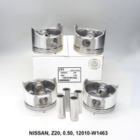 FPI Piston W/Pin, Z20, 0.50, 12010-W1463
