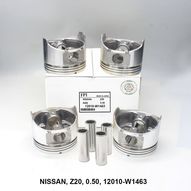 FPI Piston W/Pin, Z20, 0.50, 12010-W1463