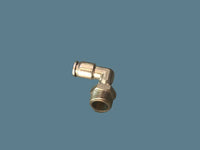 MPL Adapter Pneumatic Fitting Brass Push In Fitting Male Elbow WPR MPL12-03 12 mm R 3/8