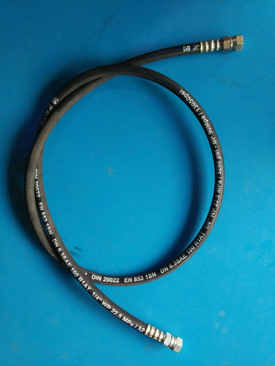 ZMTE Oxygen Hose Assembly - 1/4", ORFS-04 x ORFS-04, 48"