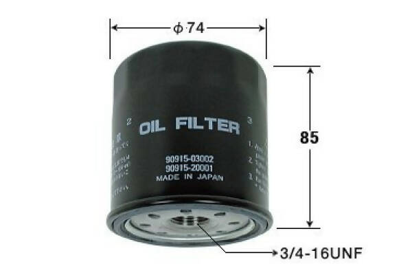 Oil Filter, D-MAX, 90915-YZZB3 (007840)