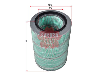 SAKURA,, Air Filter (Element), ME 063130, A-10134, HINO