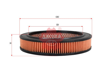 SAKURA,, Air Filter (Element), MD603800, A-1015, HYUNDAI